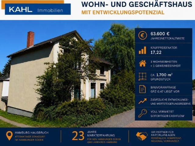 Wohn und Geschäftshaus für Investoren