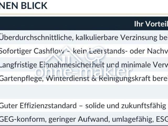 Wohn und Geschäftshaus 6,46% Rendite
