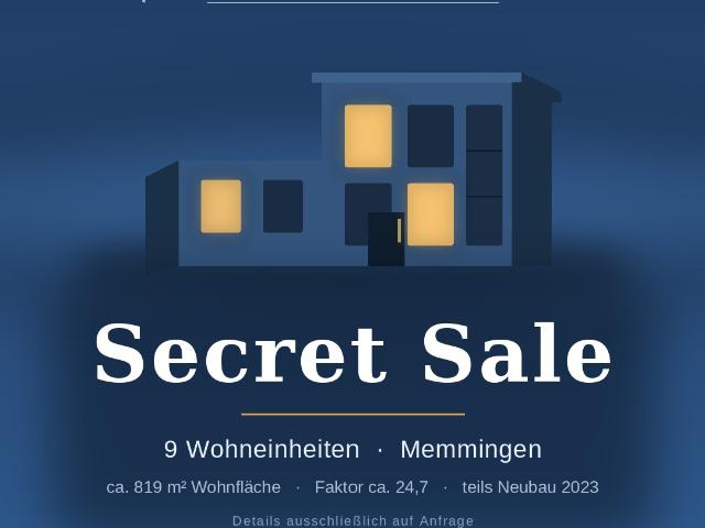 Wohnanlage mit 9 Wohneinheiten teils Neubau 2023