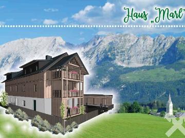 Wohnbauprojekt Haus Marl in Bad Mitterndorf, 5 Wohneinheiten