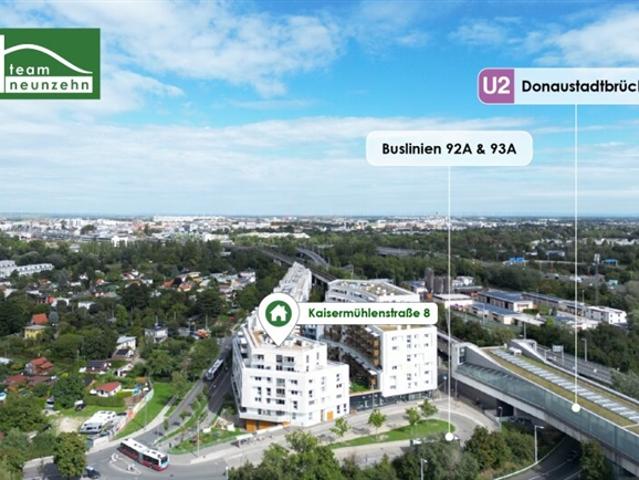 Wohngenuss nahe der Donau Kompakte 2 Zimmer Wohnung mit Balkon ab 01.11.2026 beziehbar!