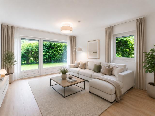 Wohnen am Cosimapark in Bogenhausen – schöne EG Wohnung mit sonniger Terrasse