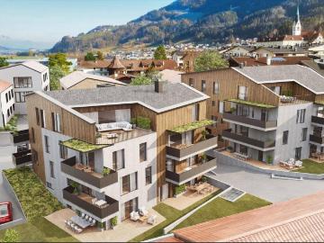 Wohnen am Hirschenkreuz II im Penthouse