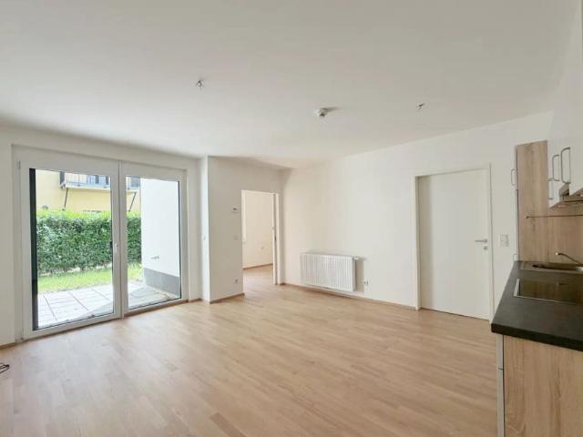 Wohnen am Mühlbach! Betreutes Wohnen: 2 Zimmer Gartenwohnung
