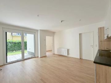 Wohnen am Mühlbach! Betreutes Wohnen: 2 Zimmer Gartenwohnung