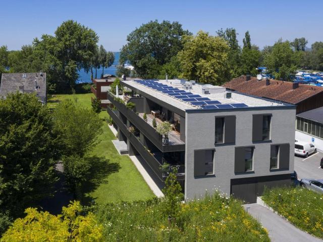 Wohnen am See: 2 Zimmer Gartenwohnung in Hard