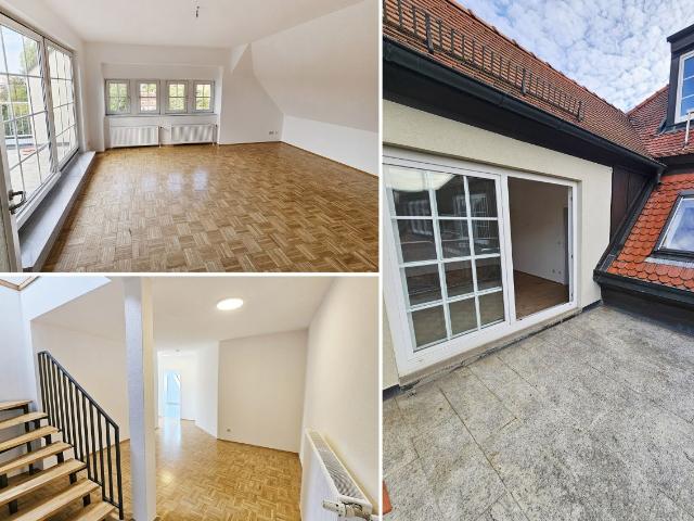 Wohnen am Rosental  3 Raum Maisonettewohnung, Terrasse, Lift