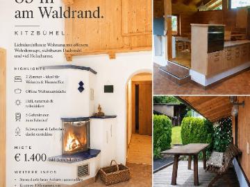Wohnen am Waldrand in Kitzbühel