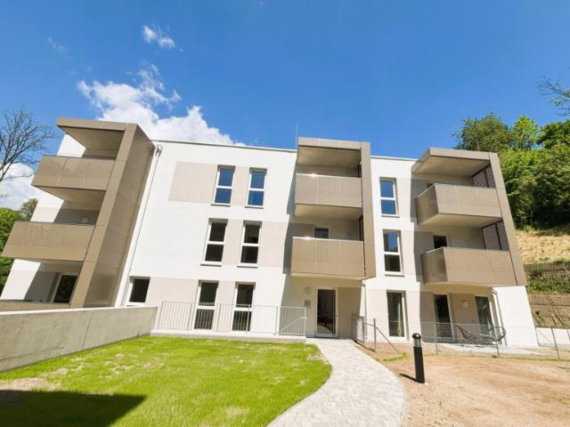 Wohnen am Waldrand – Stadt und Naturnähe in perfekter Balance! 2 Zimmer Wohnung mit großem Abstellraum, Schrankraum und neuer Einbauküche!