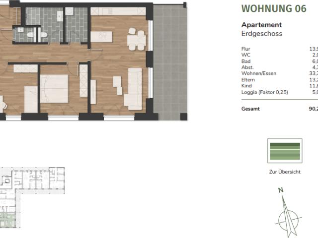 Wohnen am Urwald 17 moderne Eigentumswohnungen in Neuenburg Wohnung 6