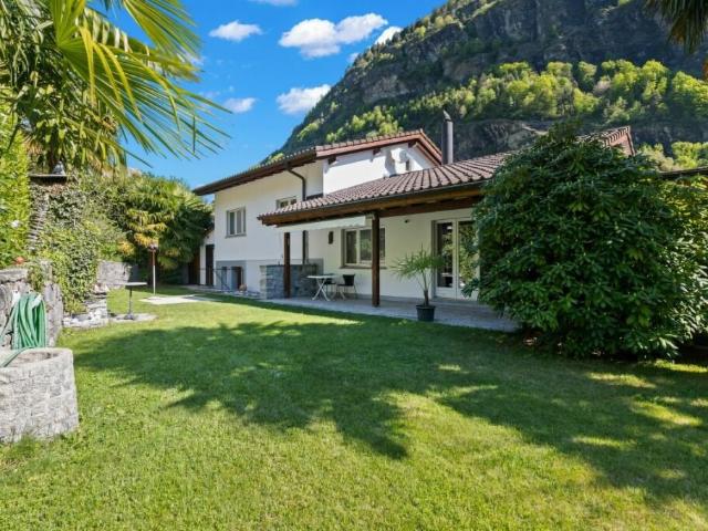 Wohnen an ruhiger Lage mit viel Privatsphäre im sonnigen Tessin