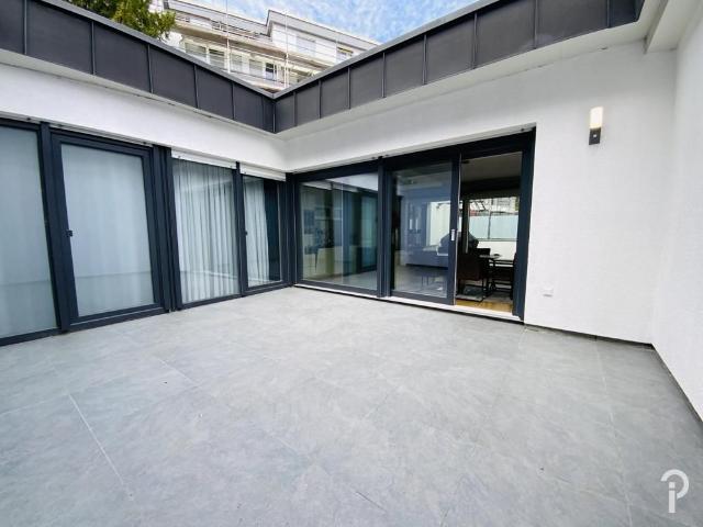 Wohnen auf einer Ebene Moderne, hochwertige 3 Zimmer Wohnung mit Bungalow Charakter
