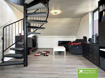 Wohnen auf zwei Ebenen – Maisonette mit Studio und Loggia