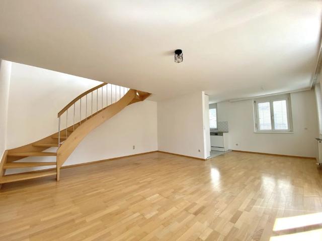 Wohnen auf zwei Ebenen – Maisonette mit Südterrasse in zentraler Lage