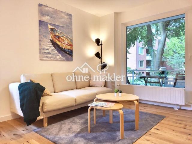 Wohnen auf Zeit: 2 Zimmer Wohnung in Hamburg Meiendorf