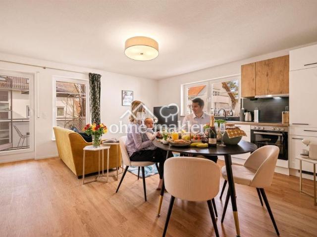 Wohnen auf Zeit am Bodensee: möblierte 1 Zimmer Wohnung, 1.000 € warm, Strand zu Fuß