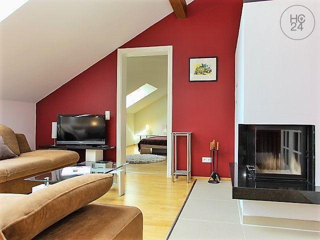 Wohnen auf Zeit mit Kamin / Balkon STYLISCHE 3 Raum Wohnung in Leipzig Süd Gohlis