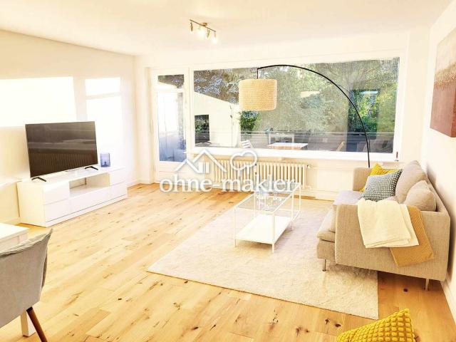 Wohnen auf Zeit: Sanierte 2 Zimmer Wohnung mit großem Balkon in Hamburg Marienthal