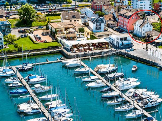 Exklusive Dachgeschosswohnung mit traumhaftem Bodenseeblick in Staad