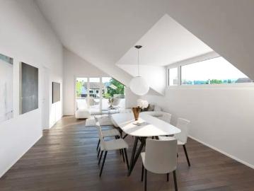 Wohnen Éléganze 3.5 Zimmer Dachgeschosswohnung in beliebten Quartier