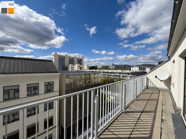 Wohnen im 7.Stock mit großer SÜD Terrasse I MB IMMOBILIEN