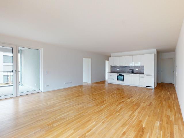 Wohnen im Grünen: Moderne 4 Zimmer Wohnung