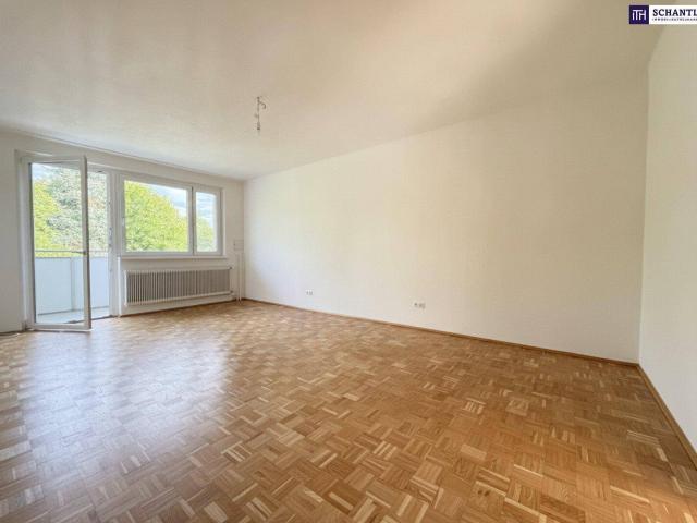 Wohnen im Grünen: Charmante ca. 63m2 große Eigentumswohnung mit Sonnen Balkon in absoluter Ruhelage!