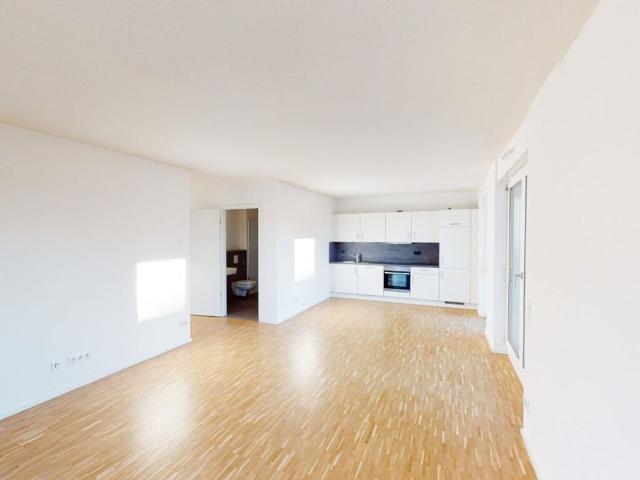 Wohnen im Grünen: Stilvolle 2 Zimmer Wohnung mit großem Garten im SULLIVAN Parkside, Franklin