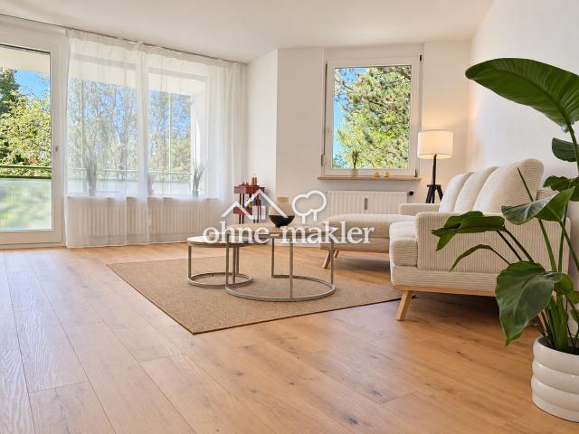 Wohnen im Grünen von Bogenhausen – 3 Zimmer Whg. modernisiert & provisionsfrei