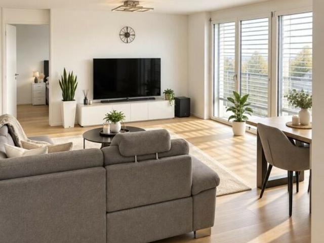 Wohnen im Grünen zentrale 3.5 Zimmer Wohnung mit Balkon