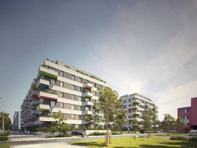 Wohnen im Grünen: 3 Zimmerwohnung mit Gartenanteil im Neubauprojekt
