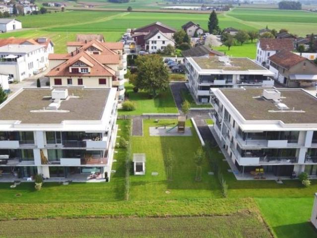 Wohnen im Grünen.