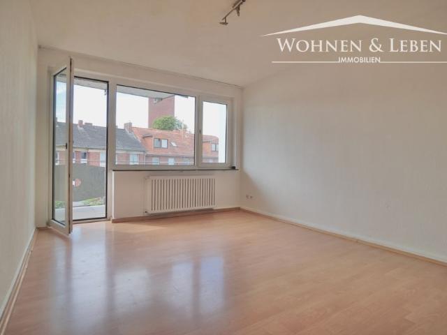 WOHNEN IM HERZEN VON WESEL | Gut geschnittene 3,5 Zi. Wohnung mit Südbalkon