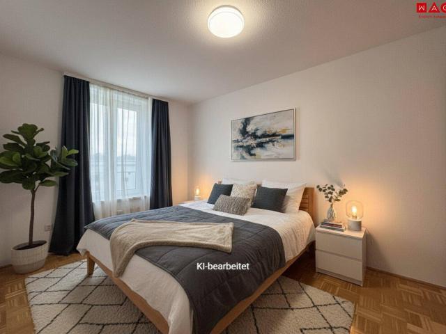 Wohnen im letzten Obergeschoss – großzügige 89 m² 3,5 Räume in Linz Ebelsberg/Ennsfeld! ACHTUNG Wohnung wird noch saniert!