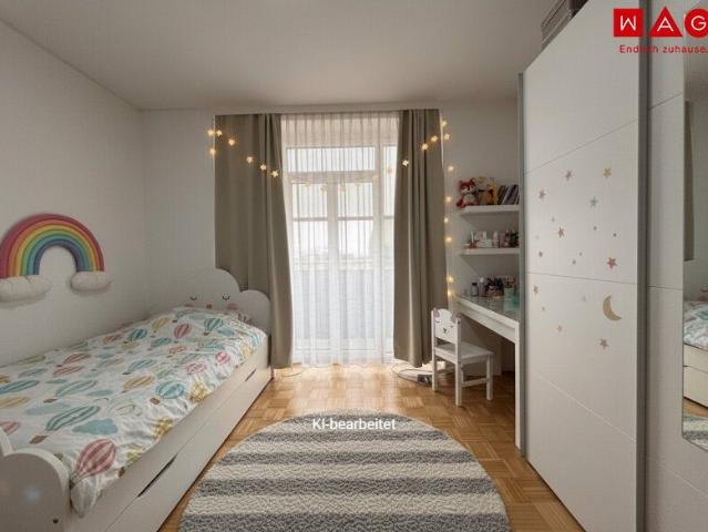 Wohnen im letzten Obergeschoss – großzügige 89 m² 3,5 Räume in Linz Ebelsberg/Ennsfeld! ACHTUNG Wohnung wird noch saniert!