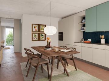 Wohnen im neuen Quartier Volta Basel