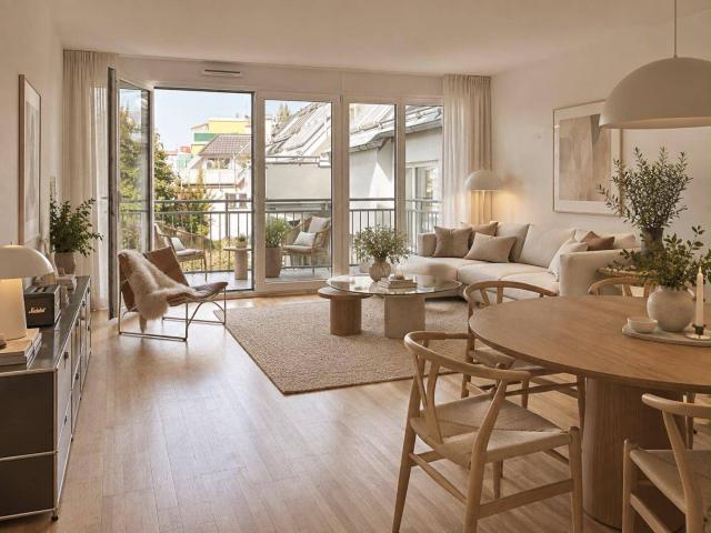 WOHNEN IM PARK: Gut geschnittene, familienfreundliche 4 Zimmer Wohnung mit Sonnenbalkon in Parsch/Gnigl