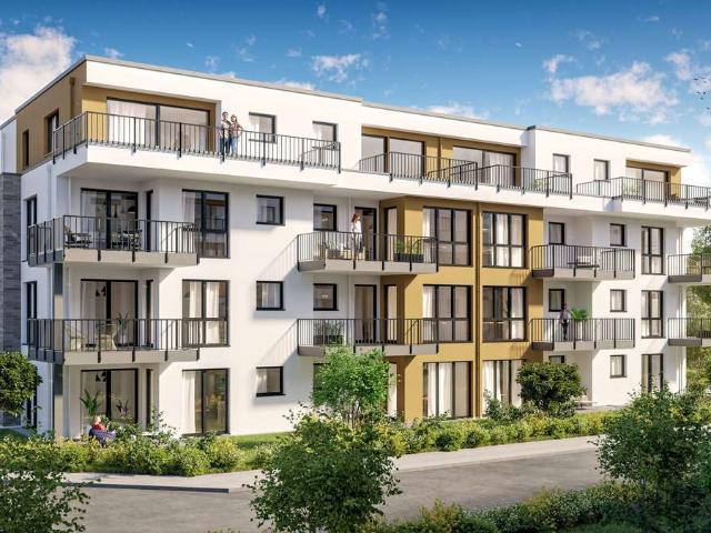Wohnen im Quellenpark: Moderne 3 Zimmer Wohnung mit Balkon in Bad Vilbel