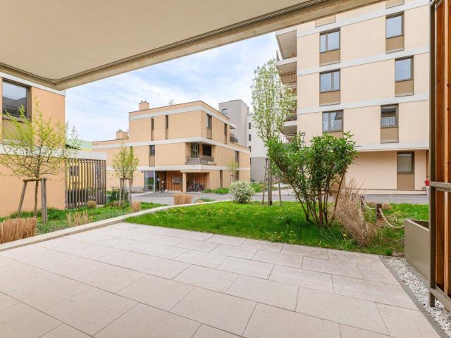 Wohnen im Wildgarten! Erstbezug! 2 Zimmer Wohnung mit Garten zu vermieten!