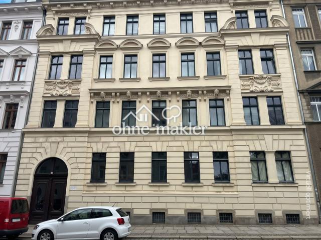 Wohnen im Zentrum von Leipzig * Helle, großzügig geschnittene 2 Zi. Whg. mit besonderem Charme