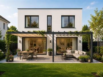 Wohnen in 2230 Gänserndorf Süd Einfamilienhaus zu Verkaufen *BELAGSFERTIG* HAUSBAU + GRUND IM PREIS *NEUBAUPROJEKT