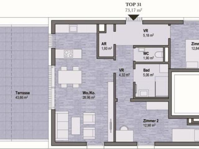 Wohnen in Graz Geidorf Exklusive Eigentumswohnung 73M² mit Terrasse in Bester Lage! Provisionsfrei