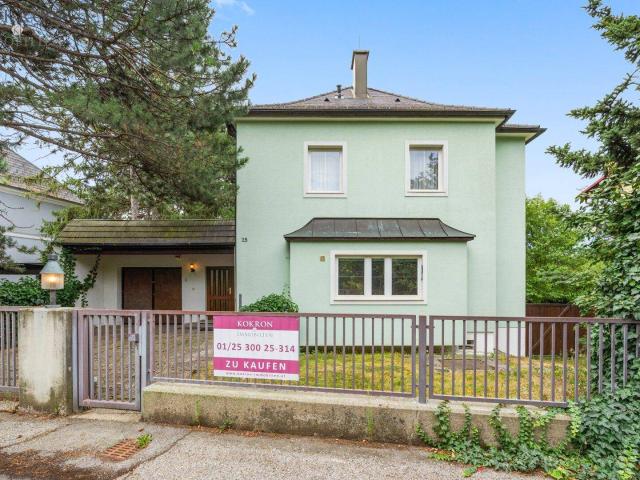 Privilegierte Lage großzügiges Grundstück mit Haus im Herzen von Grinzing
