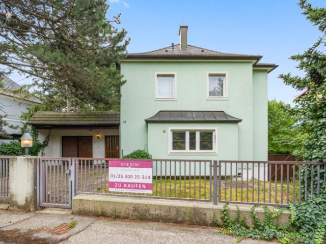 Privilegierte Lage großzügiges Grundstück mit Haus im Herzen von Grinzing