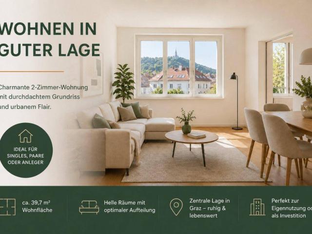 Wohnen in gute Lage schnell Termin vereinbaren