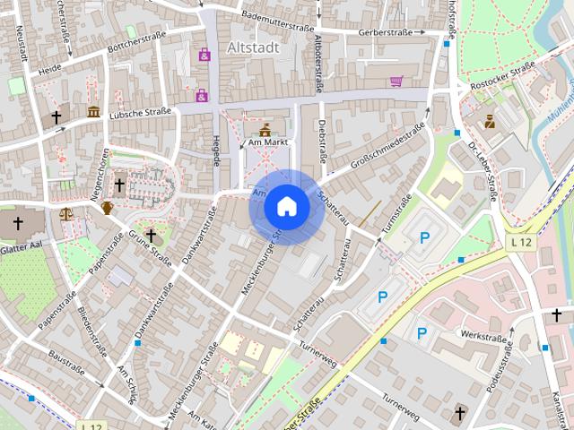 Wohnen in der Altstadt Individuell geschnittene 3 Zi. Wohnung