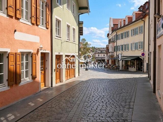 Wohnen in der Altstadt von Bad Tölz – charmantes Stadthaus, direkt an der historischen Marktstraße