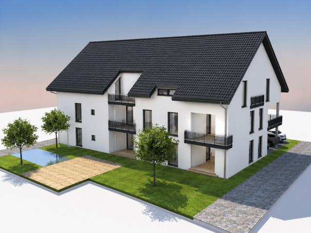 Wohnen in der Südstadt: Neubauprojekt in KFW 40 mit QNG