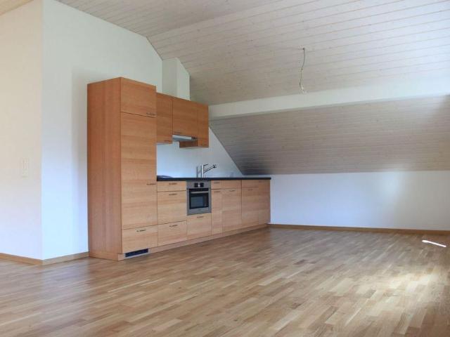 Wohnen in einer neueren Dachwohnung