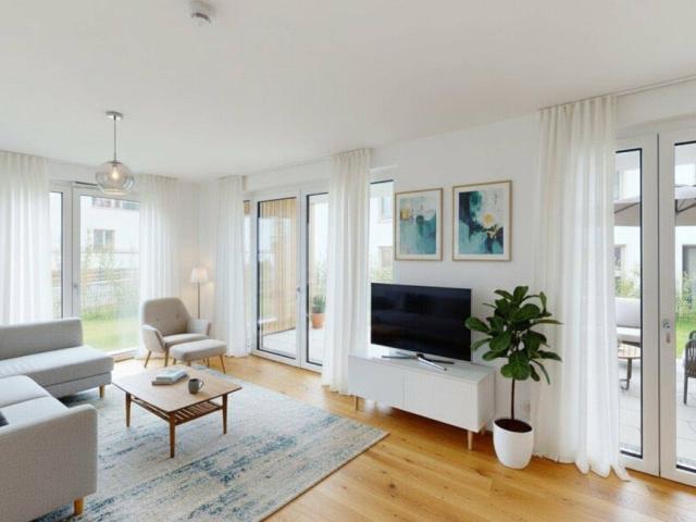 Wohnen in Krems: 3 Zimmer Wohnung mit Loggia und Eigengarten
